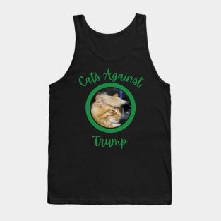 Funny Cats Anti-Trump - Cats Against Trump 1 Tank Top